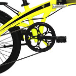 Biciclita Slp Urbana R20 Plegable Aluminio F-50 Amarilla